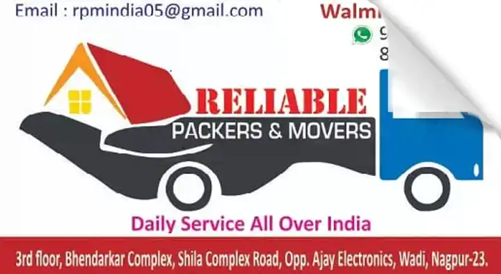 Reliable Packers And Movers in Wadi, Nagpur