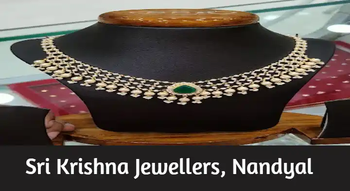 Gold And Silver Jewellery Shops in Nandyal  : Sri Krishna Jewellers in Srinivasa Nagar