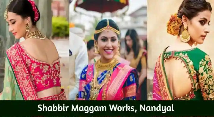 Maggam Works in Nandyal  : Shabbir Maggam Works in Srinivasa Nagar