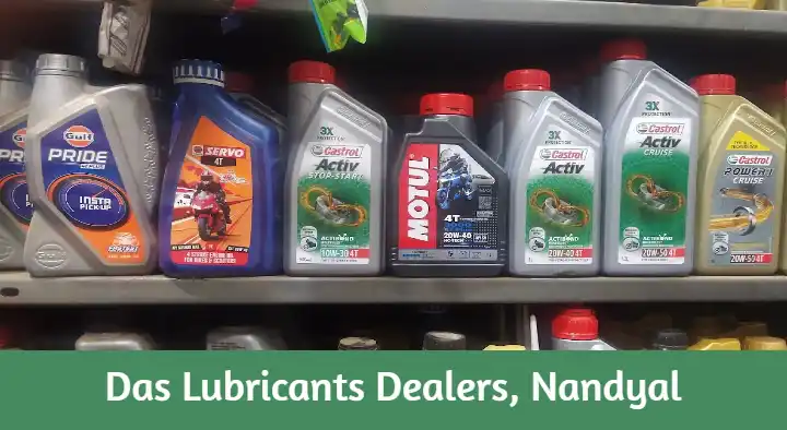 Das Lubricants Dealers in Priyanka Nagar, Nandyal