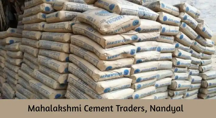 Cement Dealers in Nandyal  : Mahalakshmi Cement Traders in Srinivasa Nagar
