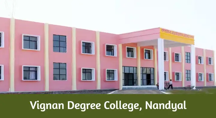Degree Colleges in Nandyal  : Vignan Degree College in Sanjeev Nagar