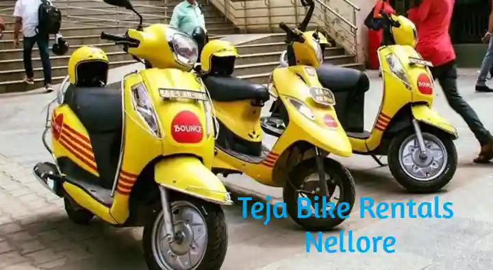 Bike Rentals in Nellore  : Teja Bike Rentals in Auto Nagar