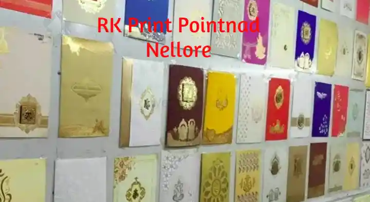 Invitation Cards Printing in Nellore  : RK Print Pointand in Grand Trunk Road