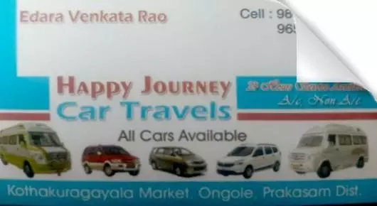 Tours And Travels in Ongole  : Happy Journey Car Travels in Vantavari colony