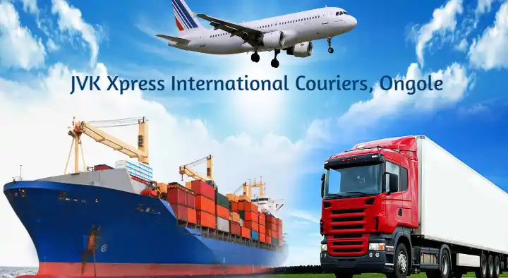 JVK Xpress International Couriers in Mahalakshmi Nagar, Ongole