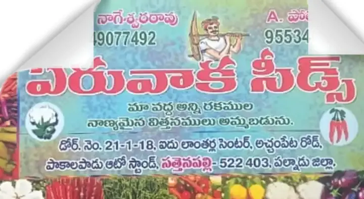 Eruvaka Seeds in Sattenapalle, Palnadu