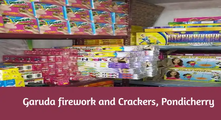 Crackers And Fireworks Dealers in Pondicherry (Puducherry) : Garuda firework and Crackers in Bharathidasan Nagar