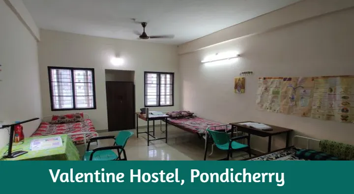 Hostels in Pondicherry (Puducherry) : Valentine Hostel in Anada Nagar