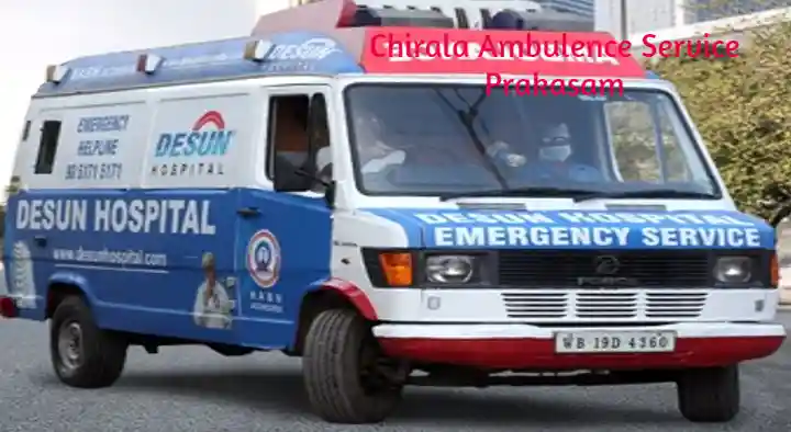 Ambulance Services in Prakasam  : Chirala Ambulence Service in Perala