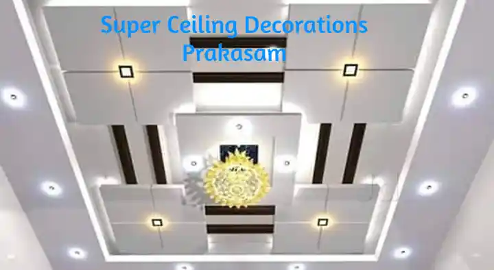 Ceiling Works in Prakasam  : Super Ceiling Decorations in Markapuram