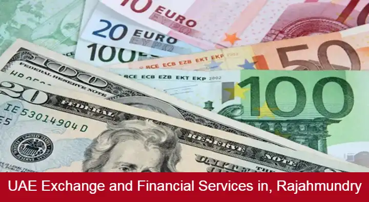 Foreign Exchange Agencies in Rajahmundry (Rajamahendravaram) : UAE Exchange and Financial Services in Main Road