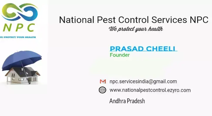 Pest Control For Cockroach in Rajahmundry (Rajamahendravaram) : National Pest Control Services in Bus Stand
