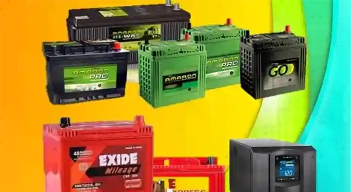 Battery Dealers in Ramagundam  : Godavari Batteries Shop in Jyothi Nagar
