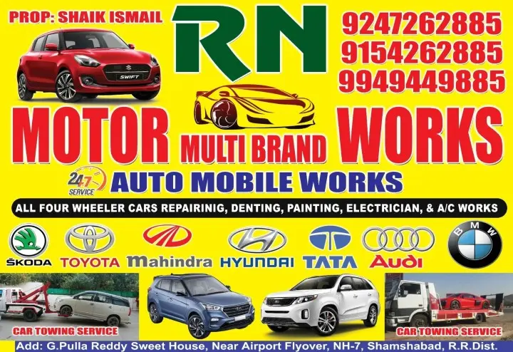 RN Motor Multi Brand Works in Shamshabad, Rangareddy