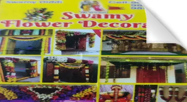 Stage Decorators in Rangareddy  : Swamy Flower Decoration in Serilingampally