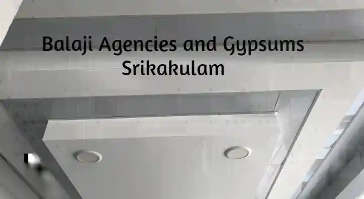 Gypsum Board in Srikakulam  : Balaji Agencies and Gypsums in Janakirama Nagar