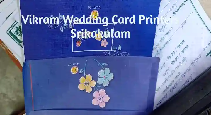 Invitation Cards Printing in Srikakulam  : Vikram Wedding Card Printers in Kalinga Road