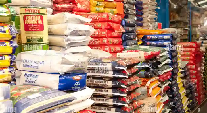 Thedla Vasu Rice Store in Vidyanagar, Suryapet