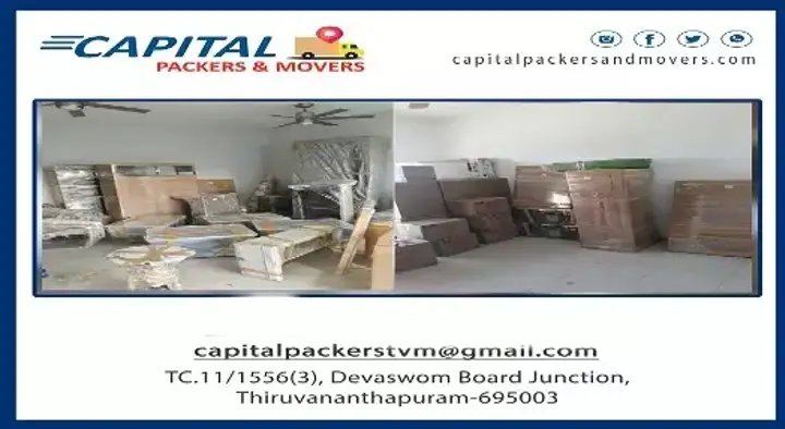 Capital Packers And Movers in Devaswom Board Juncion, Thiruvananthapuram