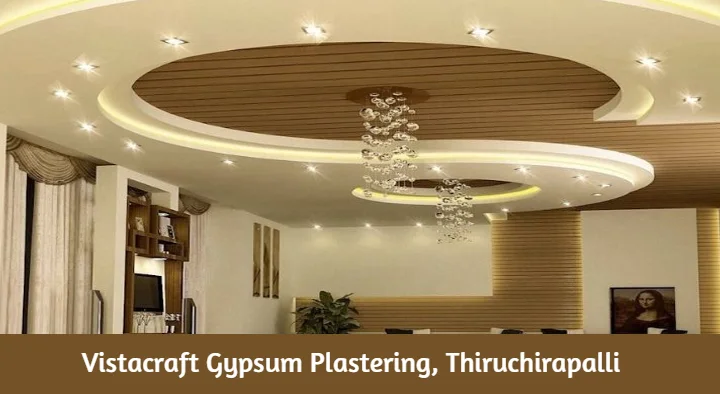 Vistacraft Gypsum Plastering in Murhu Nagar, Tiruchirappalli