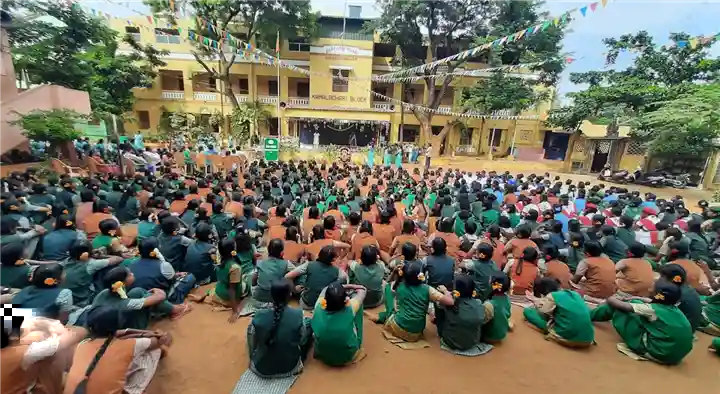 Schools in Tiruchirappalli (Trichy) : Seva Sangam Girls High School in Srinivasa Nagar