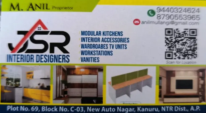 JSR Interior Designers in Kanuru, Vijayawada