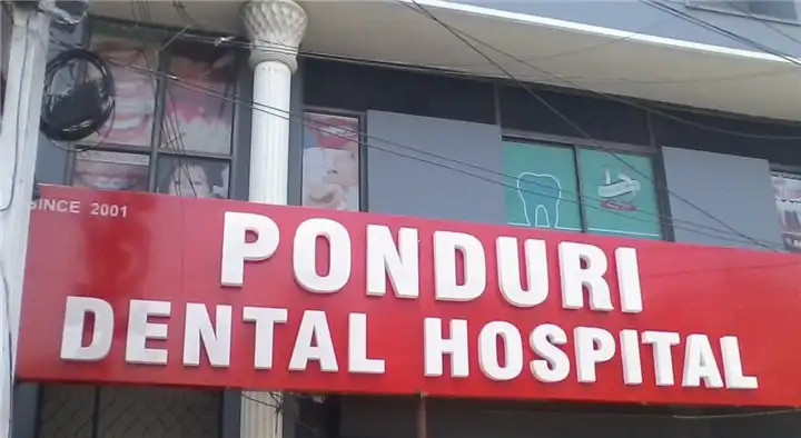 Ponduri Multi Speciality Dental Clinic in Moghalarajpuram, Vijayawada