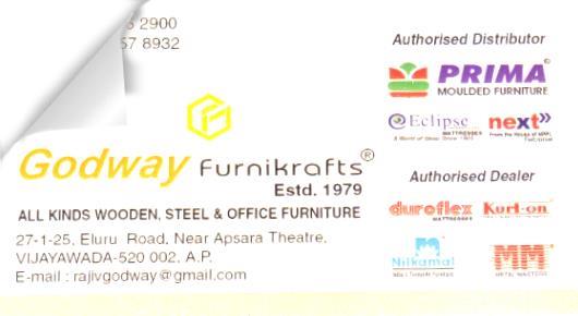 Godway Furnikrafts in Eluru Road, vijayawada