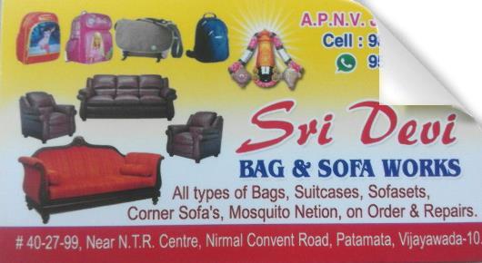 Luggage Bags Dealers in Vijayawada (Bezawada) : Sri Devi Bag Sofa Works in Patamata