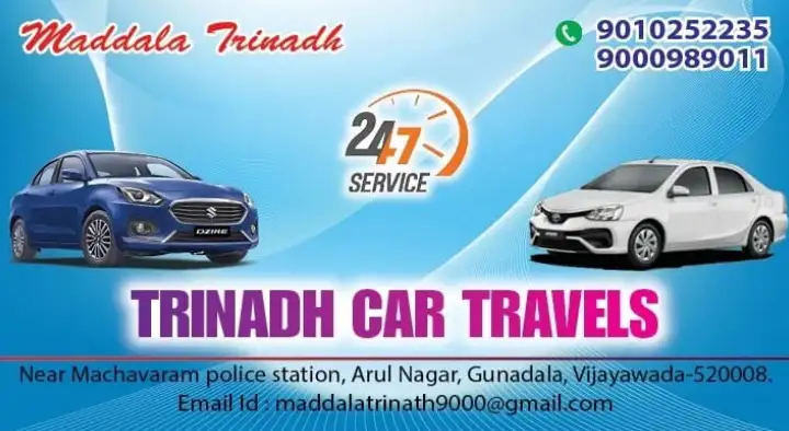 Trinadh Car Travels in Gunadala, Vijayawada