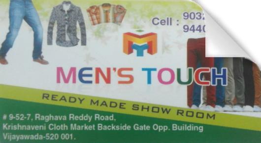 Garments Men in Vijayawada (Bezawada) : Mens Touch in Panja Centre