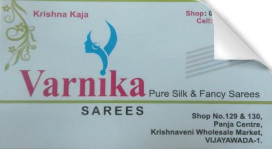 Varnika Pure Skilk Fancy Sarees in Panja Centre, vijayawada