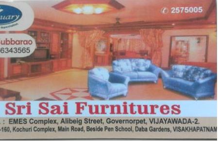 Sri Sai Furnitures in Governorpet, Vijayawada