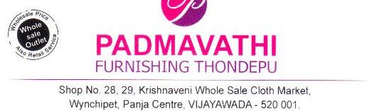 Padmavathi Furnishing Thondepu in Panja Centre, Vijayawada