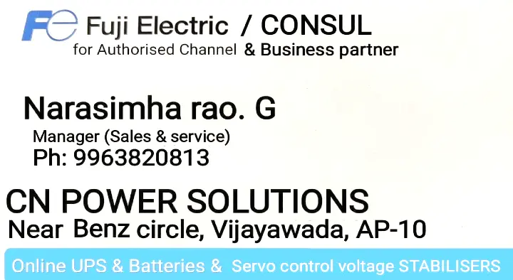 CN Power Solutions in Patamata, Vijayawada