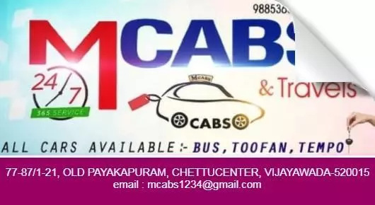 M Cabs and Travels in Chettu Center, Vijayawada