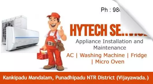Air Conditioner Sales And Services in Vijayawada (Bezawada) : Hytech Services in Kankipadu