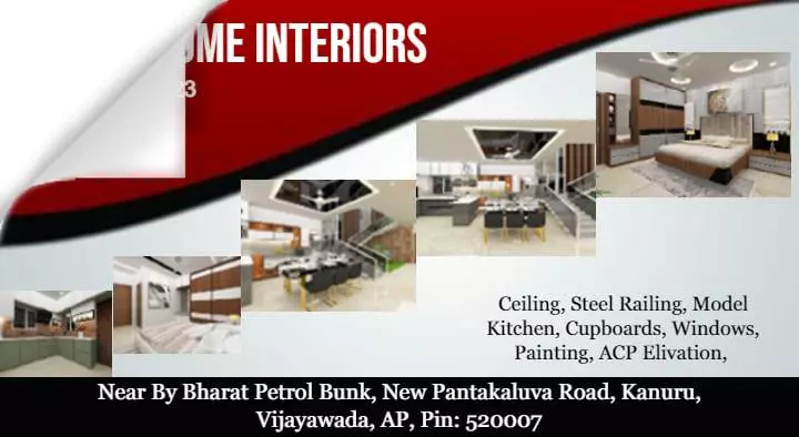 Interior Works And Decorators in Vijayawada (Bezawada) : Sharp Home Interiors in Kanuru