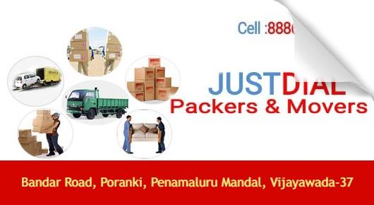 Justdial Packers and Movers in Poranki, Vijayawada