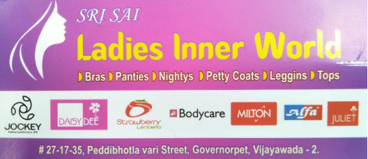 Sri Sai Ladies Inner World in Governorpet, Vijayawada