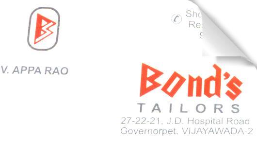 Bonds Tailors in Governorpet, vijayawada