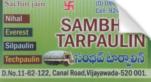 Sambhav Tarpaulin in Bhavannarayana Street, vijayawada