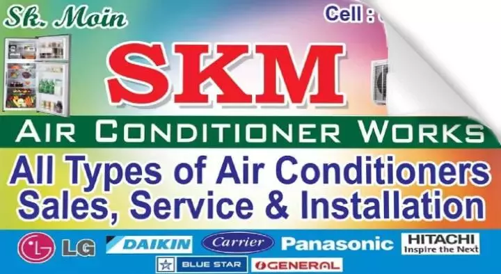 Air Conditioner Sales And Services in Vijayawada (Bezawada) : SKM Air Conditioning Works in One Town