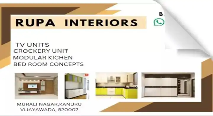 Interior Works And Decorators in Vijayawada (Bezawada) : Rupa Interiors in Kanuru
