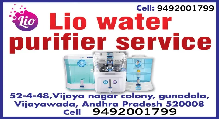 Lio Water Purifier Service in Gunadala, Vijayawada