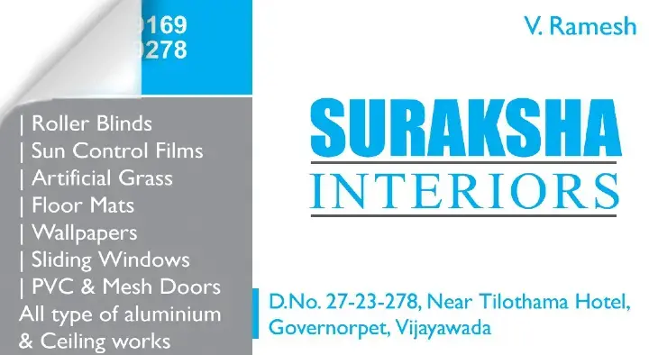 Suraksha Interiors in Governerpet, Vijayawada