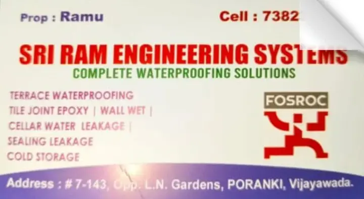 Sri Ram Engineering Systems in Poranki, Vijayawada