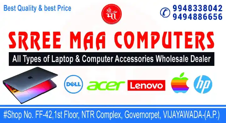 Computer And Laptop Repair Service in Vijayawada (Bezawada) : Srree Maa Computers in Governerpet