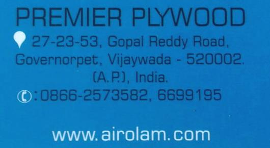 Premier Plywood in Governorpet, Vijayawada